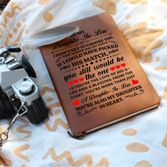 To My Daughter-in-Law Honor – Leather Journal